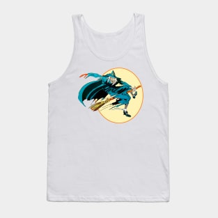 witch flying on broom Tank Top